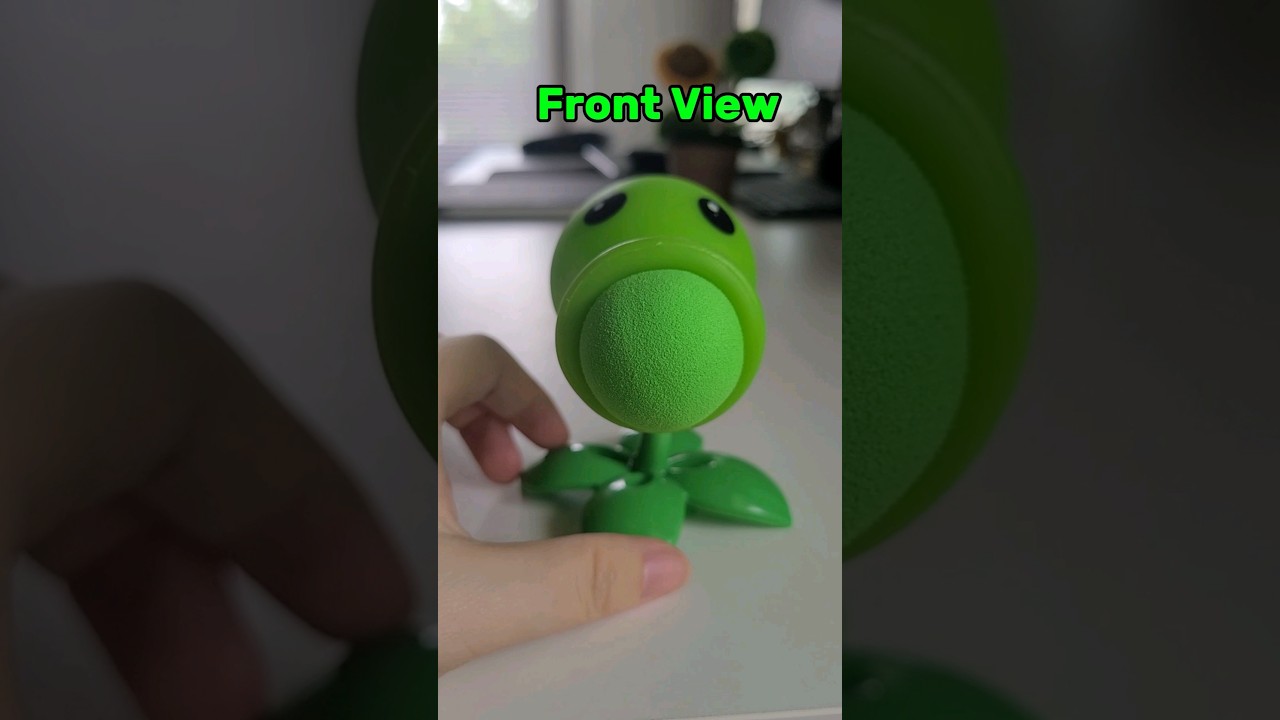 Peashooter plants vs zombies #plantsvszombies #pvz2 #pvz #peashooter #toys