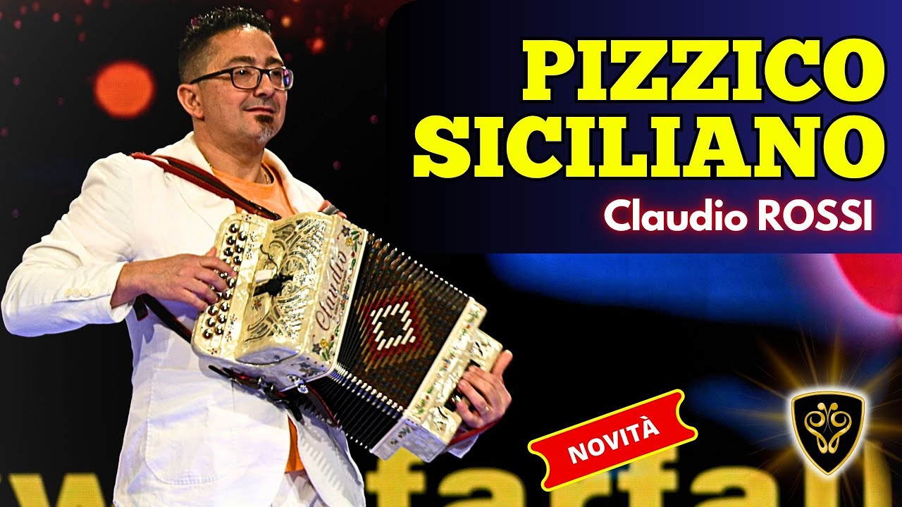 PIZZICO SICILIANO (pizzica) Claudio Rossi - Canale Italia SPECIALE FARFALLINA in TV *new song*