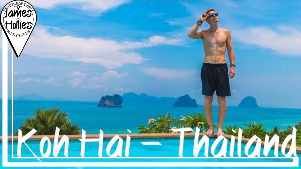 BEST SWIMMING POOL IN THAILAND - KOH HAI - Barbster360 Travel Vlog