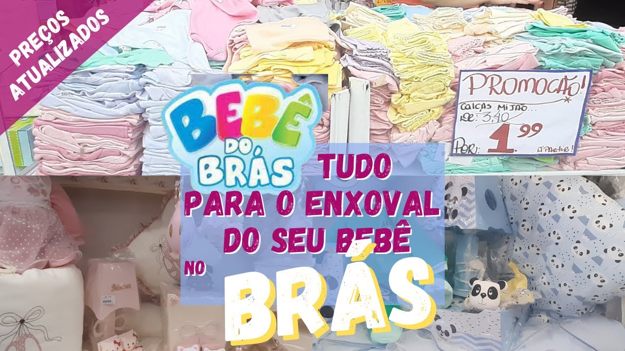 Preços Atualizados 2021 - COMPRE PELO WHATSAPP o Enxoval de Bebê na Loja Bebe do Brás