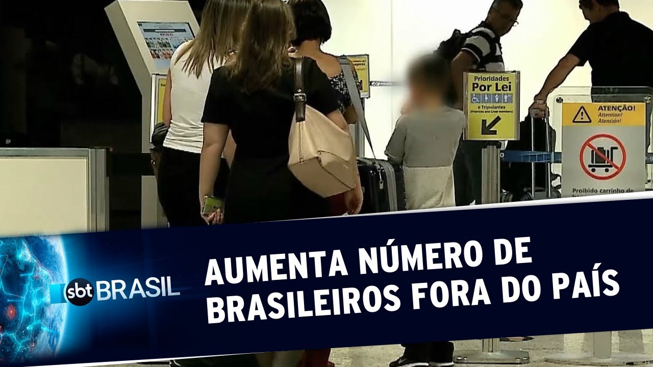 Cresce número de brasileiros que decidem morar em outro país | SBT Brasil (21/09/2019)