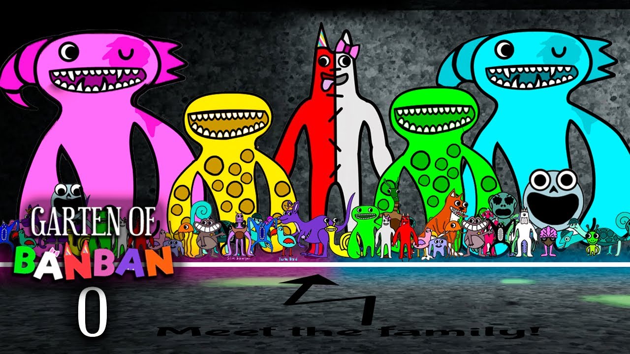 Garten of Banban 8 - ALL SECRET BOSSES + NEW FINAL ENDING (Gameplay #21)