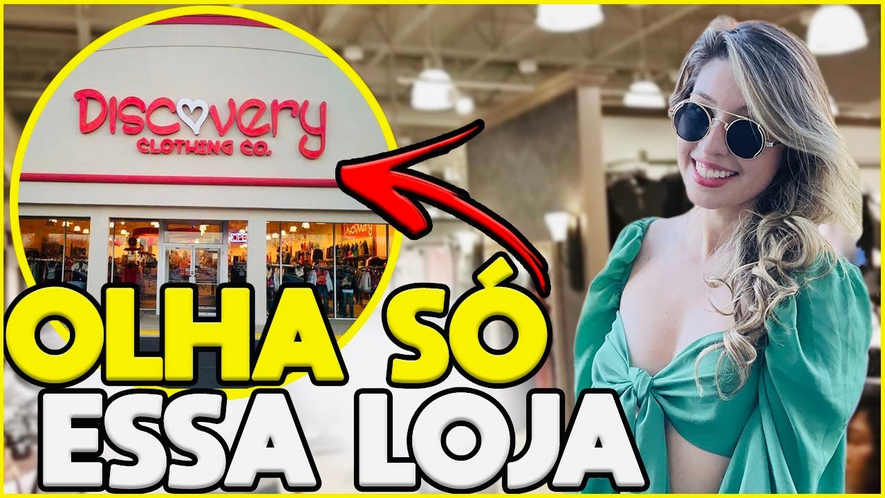 ESSA &Eacute; A LOJA MAIS BARATA DE ORLANDO? TOUR NA DISCOVERY CLOTHING