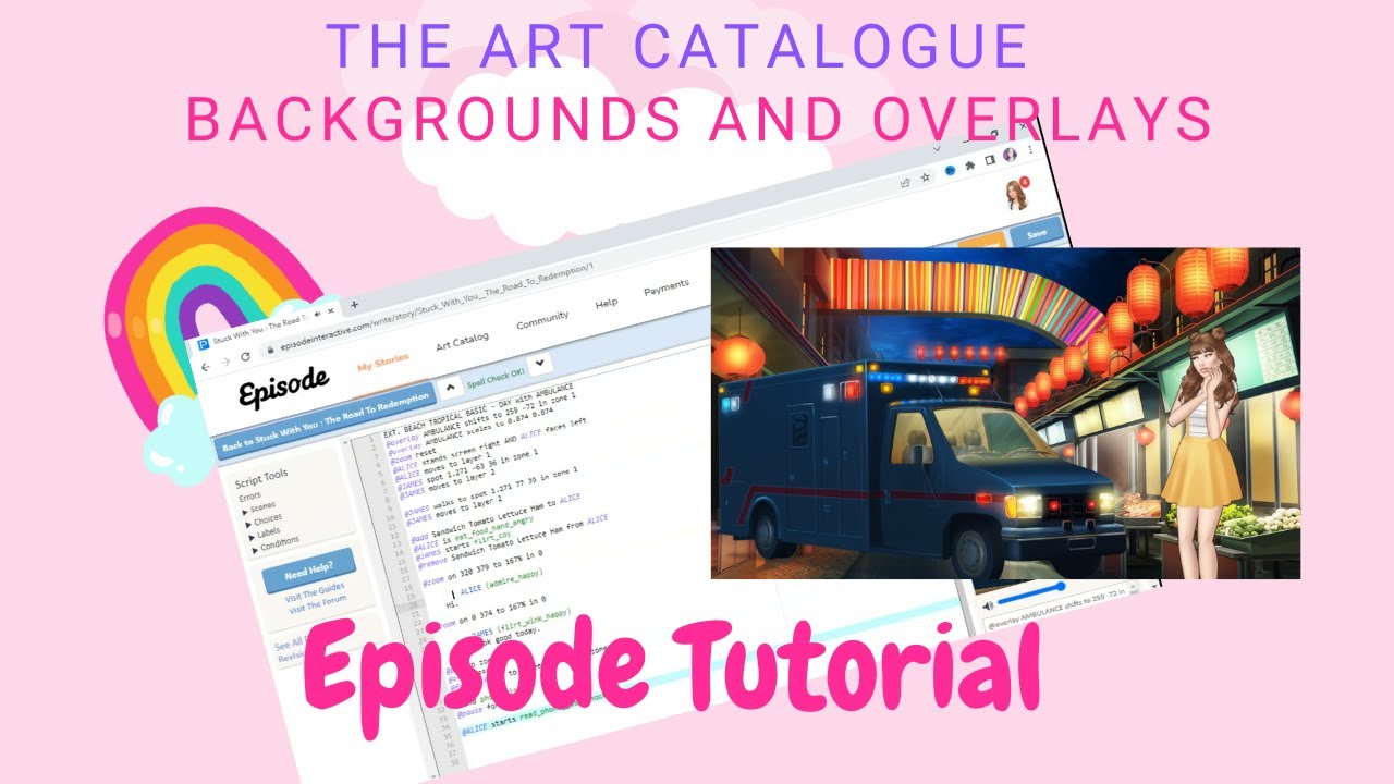 BACKGROUNDS AND OVERLAYS | EPISODE INTERACTIVE | MESHE EPISODE