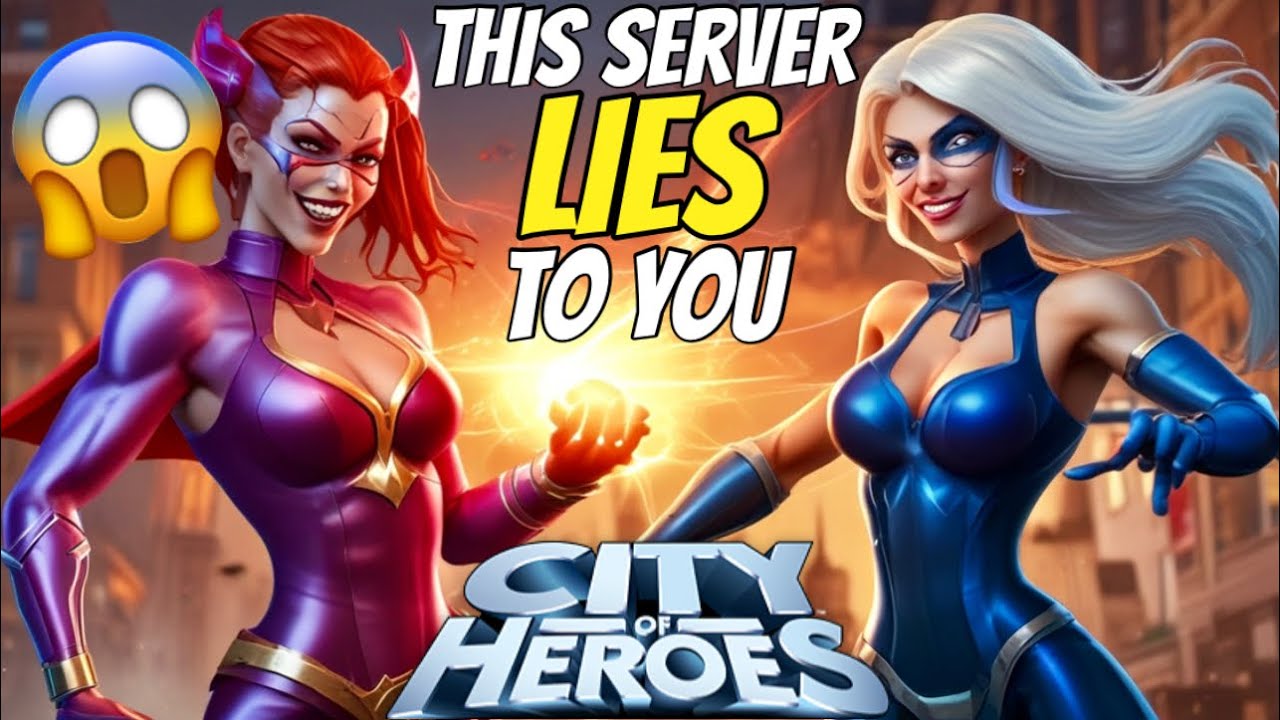 This City of Heroes Server LIES TO YOU‼️