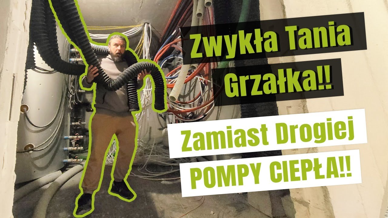 Zwykła Tania Grzałka!! Zamiast Drogiej POMPY CIEPŁA!!