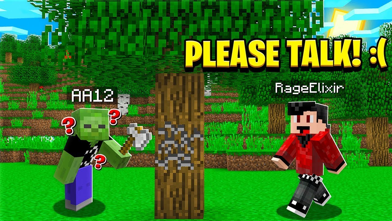 Ignoring My BEST FRIEND for 24 Hours.. (Minecraft)