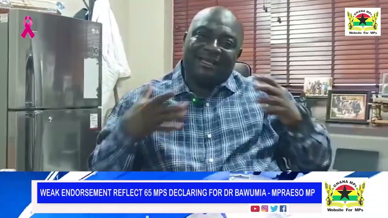 GHANAMP’s TV | WEAK ENDORSEMENT FOR BAWUMIA