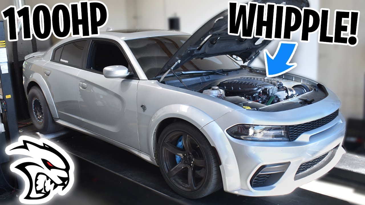 CRAZY 1100HP Cammed Whipple Hellcat Street Pulls!!