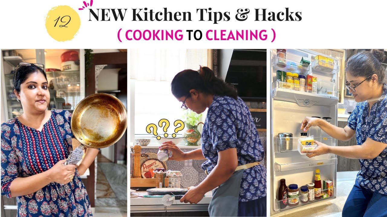 12 NEW Kitchen Tips & Hacks / Home Hashtag Life
