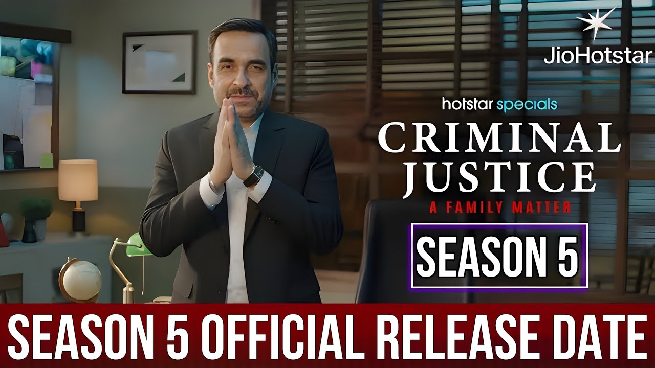Criminal Justice Season 5 Official Release Date | Criminal Justice Season 5 