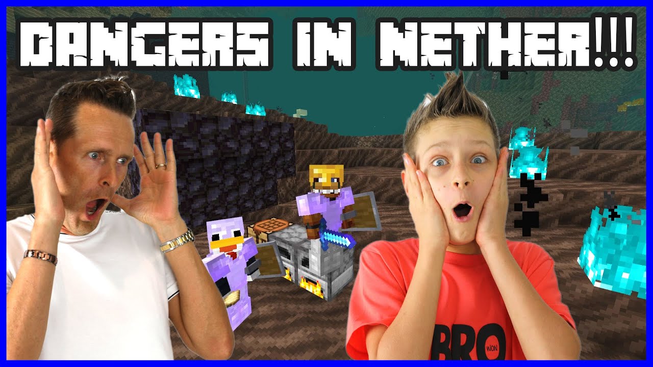 Almost Died in the Nether with Ronald