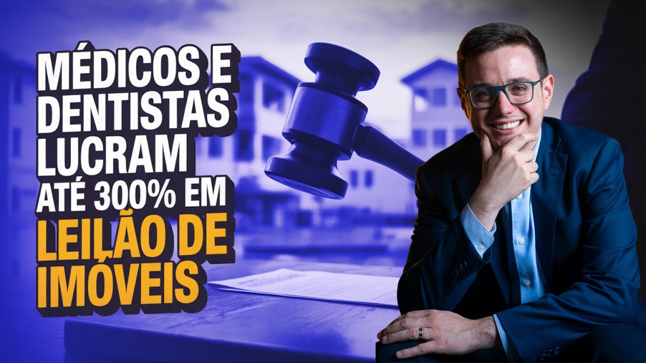 ATENÇÃO PROFISSIONAIS DA SAÚDE: LEILÃO DE IMÓVEIS pode MULTIPLICAR seu PATRIMÔNIO! VEJA AQUI