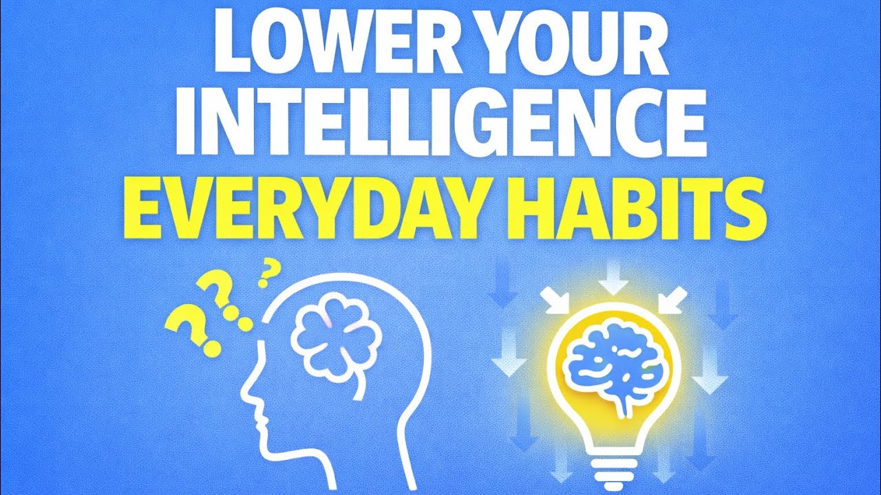 10 Everyday Habits That Quietly Lower Your Intelligence (Psychology Explains)