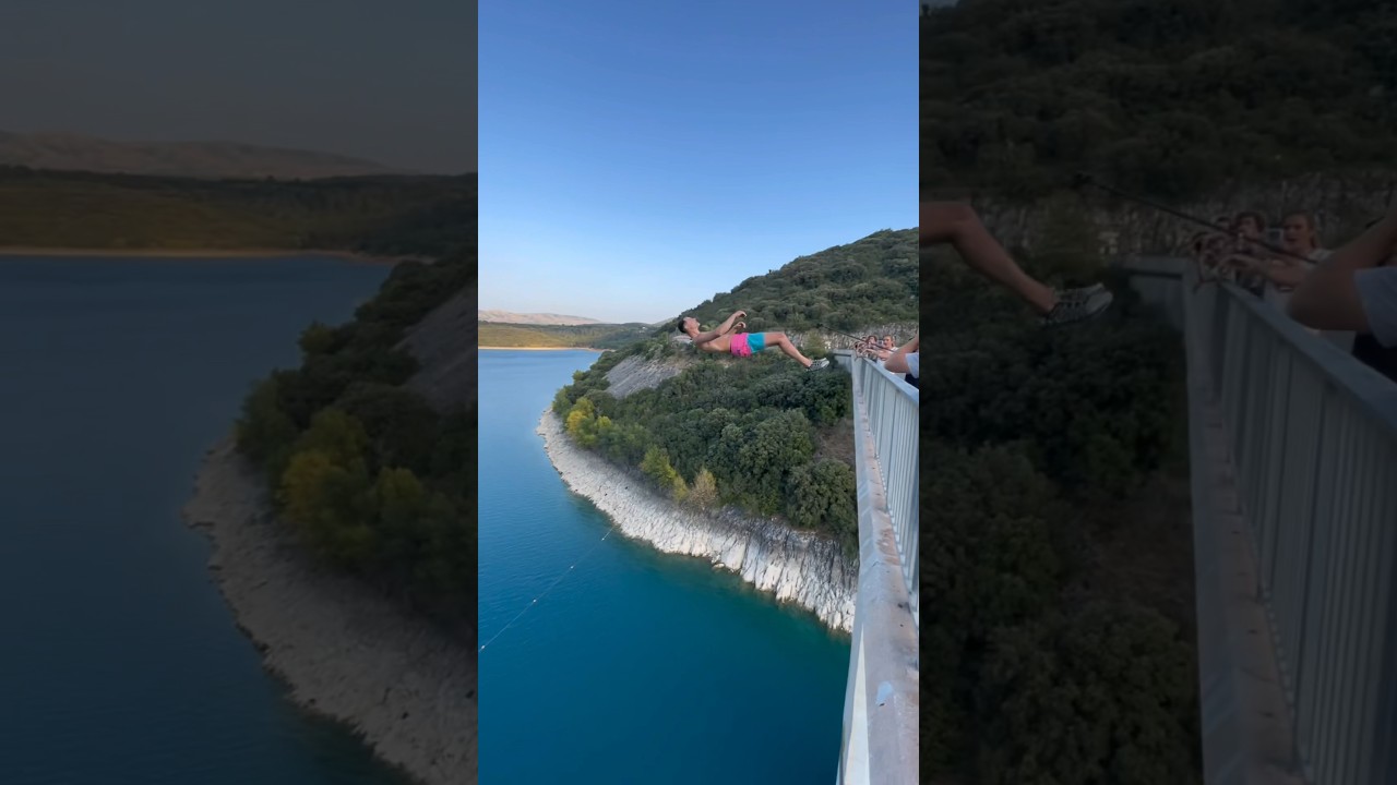 35m backflip from a bridge 