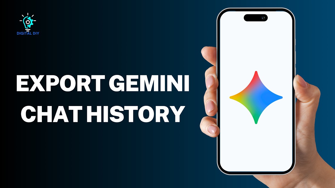 How to Export Gemini Chat History