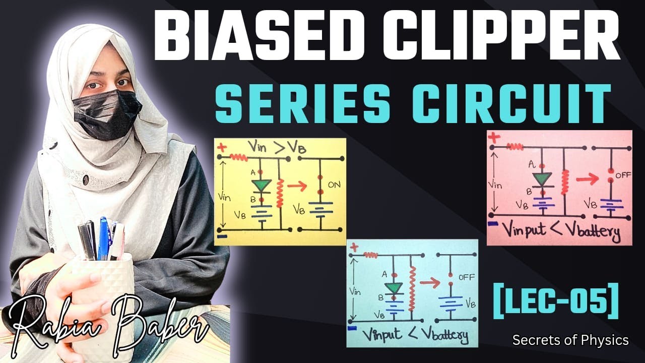 5. WHAT ARE BIASED CLIPPER CIRCUITS | SERIES AND PARALLEL CLIPPERS|  AC ANALYSIS ELECTRONICS
