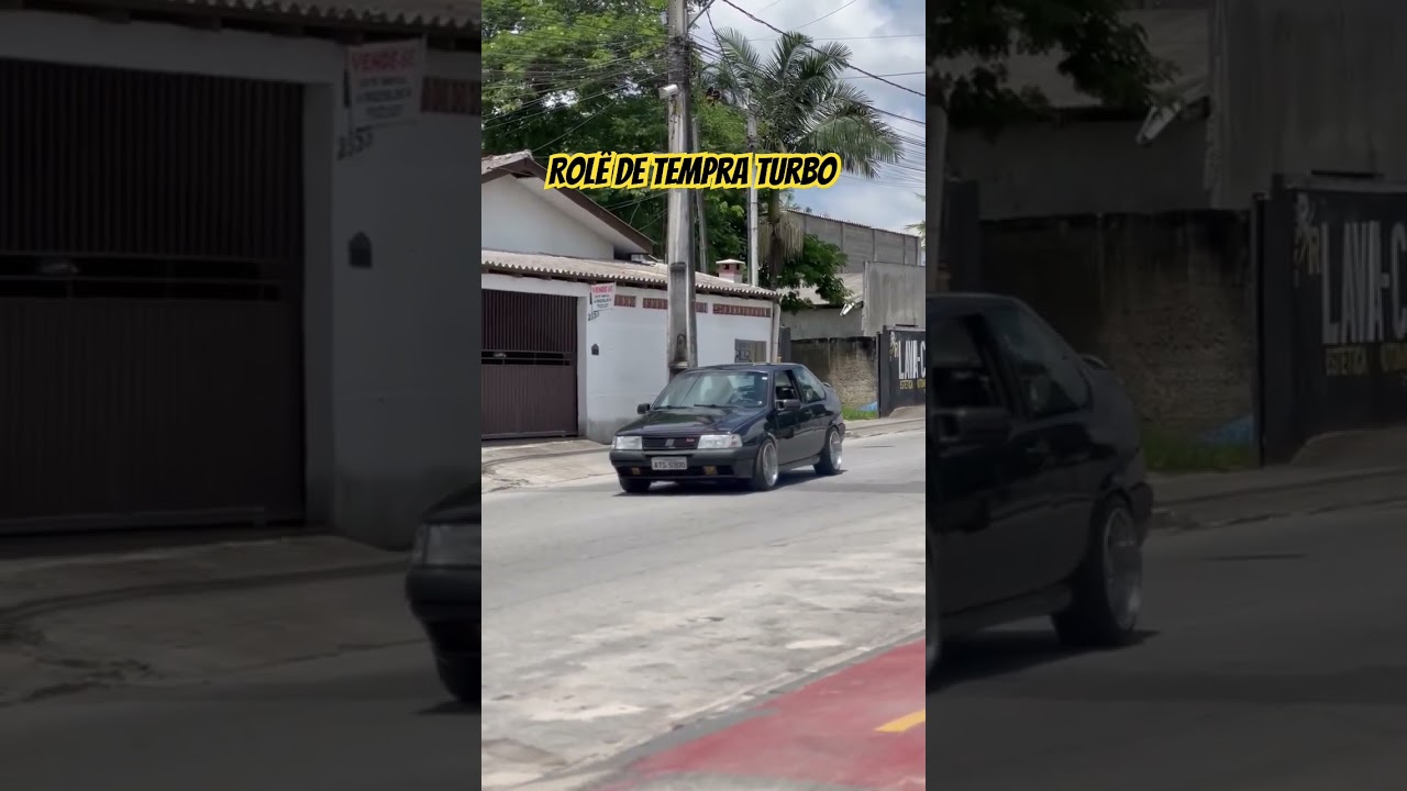 Rol&ecirc; de tempra turbo, final de semana. #Tempraturbo #fiattempra #tempra #shorts