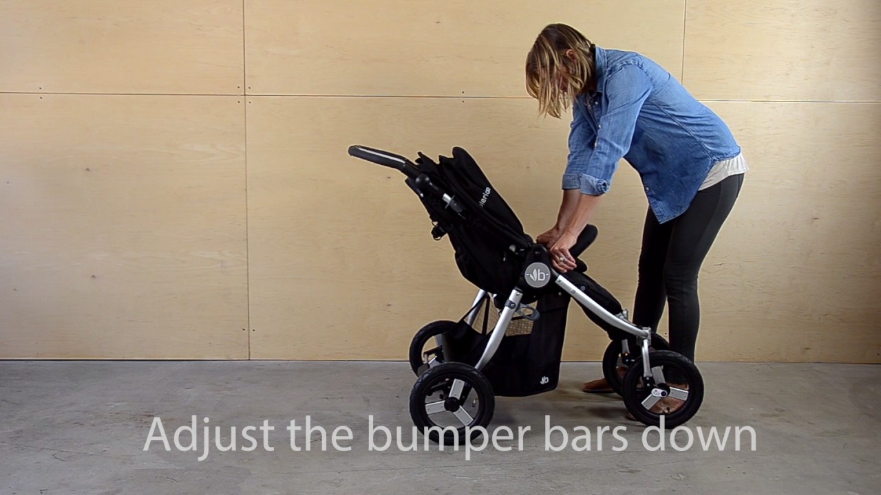 2016 / 2017 Bumbleride Indie Twin All Terrain Double Stroller - Fold Video