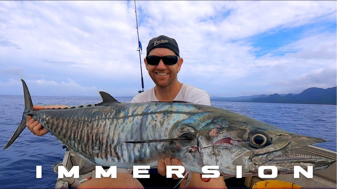Topwater Fishing Fiji for GT's and Spanish Mackerel | In a tiny boat | Ep 10.