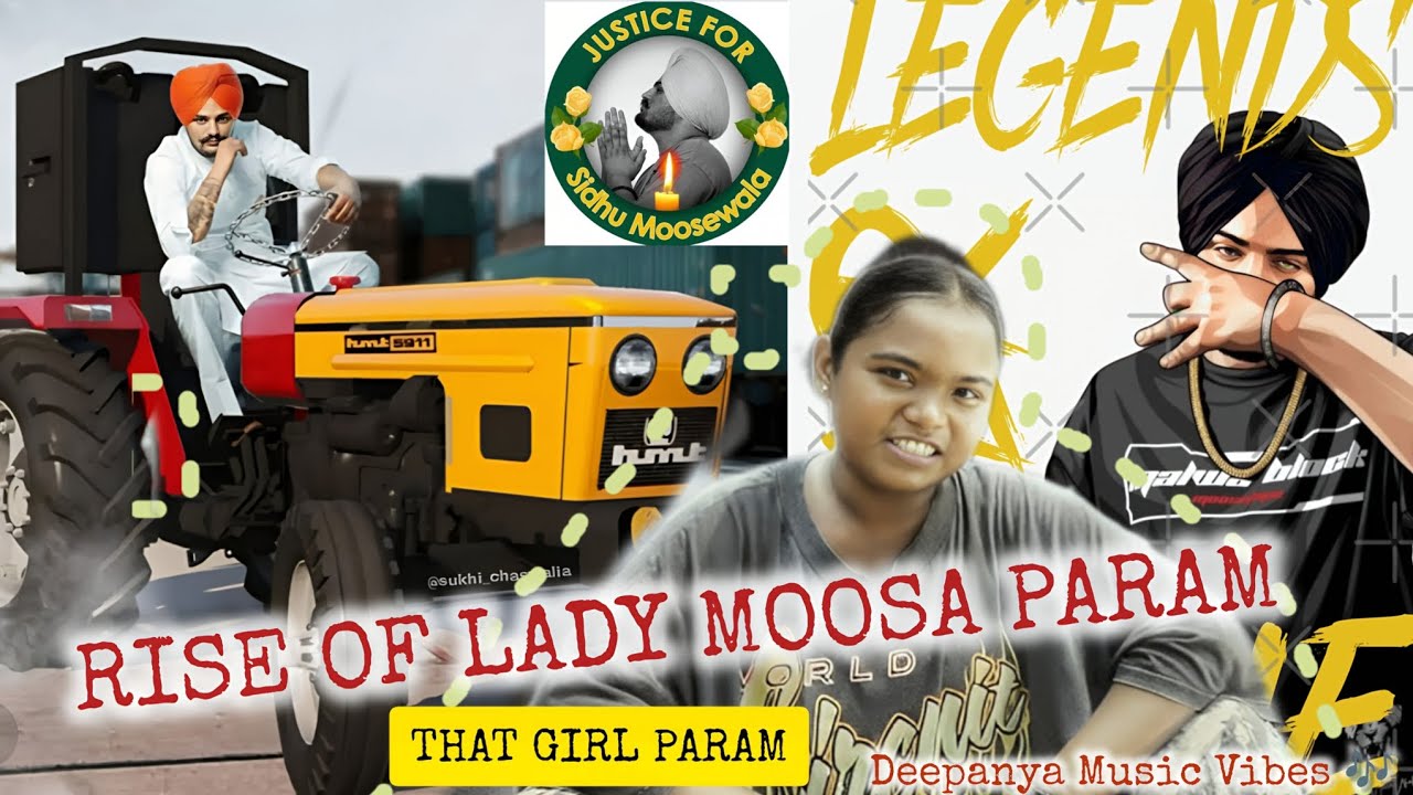Rise of Lady Moosa PARAM 🐦‍🔥 | New Song That Girl PARAM (Deepanya Music Vibes 🎶)