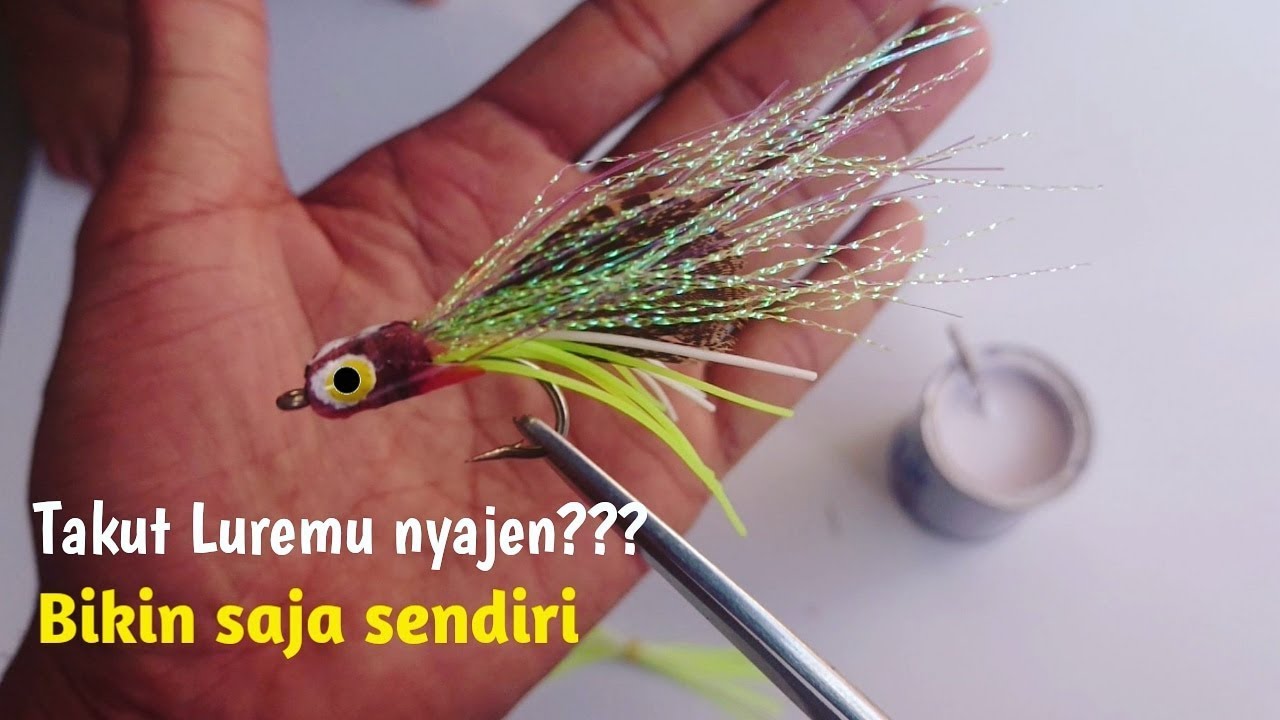 Cara bikin umpan mancing casting sendiri tanpa ribet #31