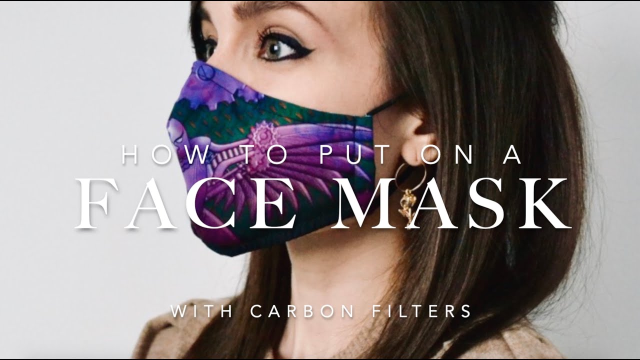 How To : Bird's Flight Youth Face Mask by Yarkspiri Fantasy Art