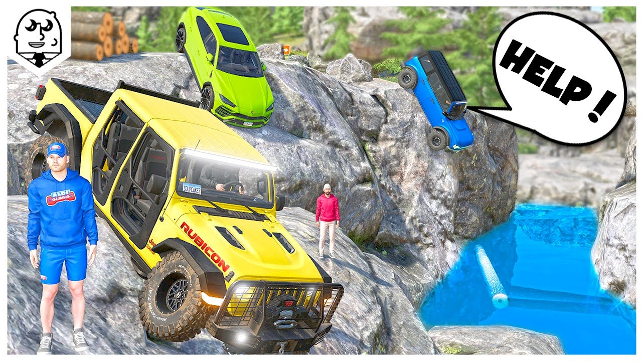 Rich Rednecks Go OFFROAD in $$$ Custom Trucks!