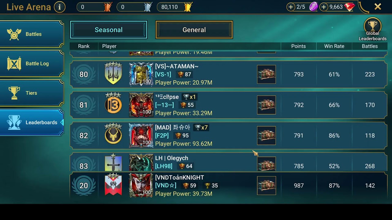 Live SS8  [VND] ToảnKNIGHT  #raidshadowlegends #livearenaraid