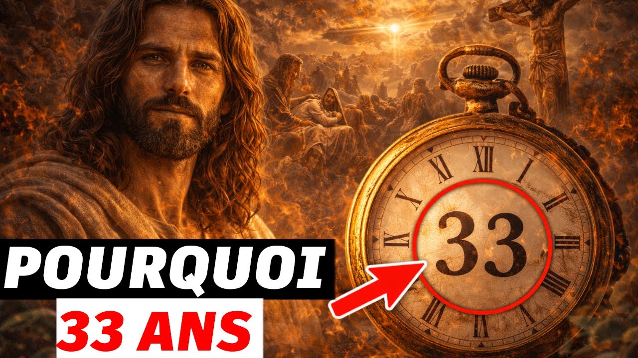 Pourquoi Jésus a vécu exactement 33 ans ? Explication biblique complète