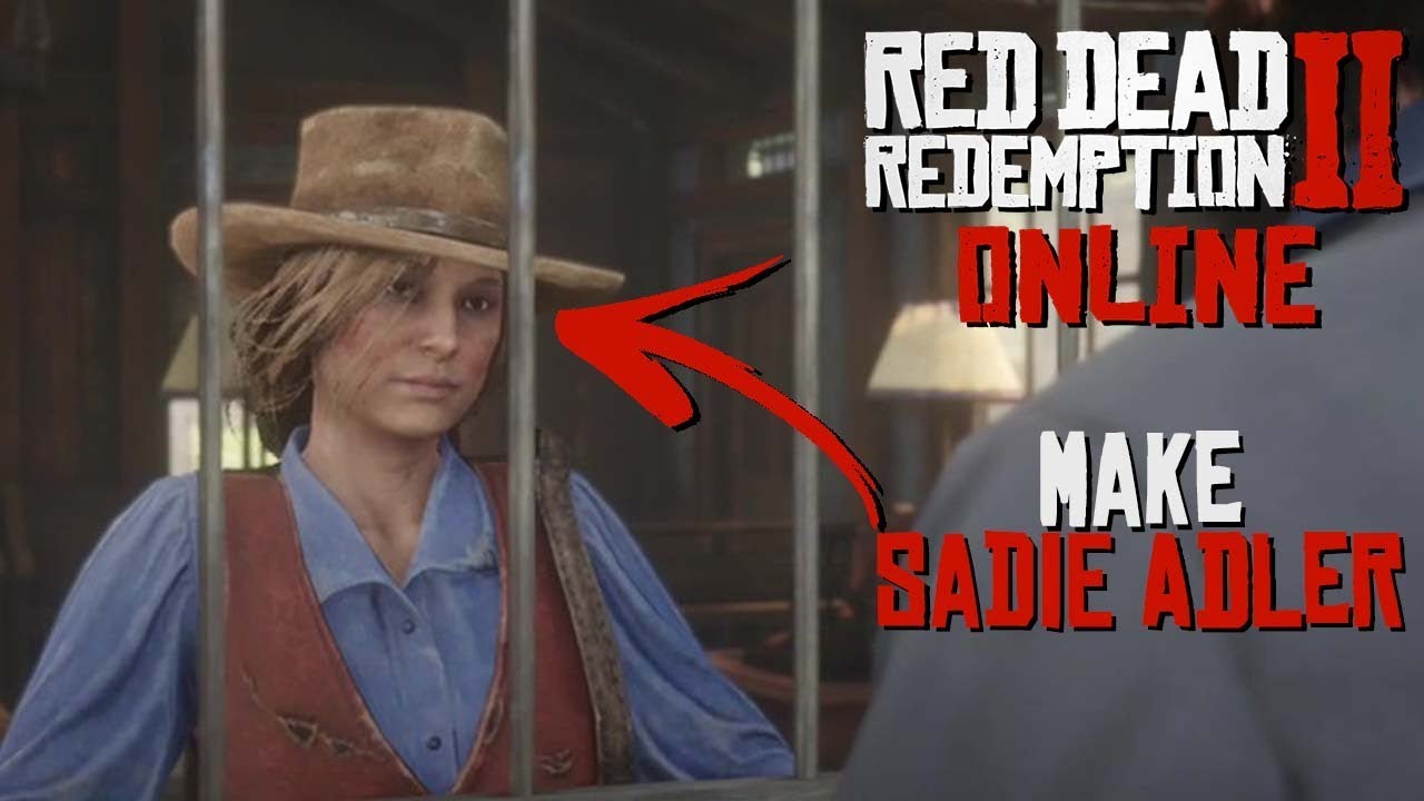 How to make Sadie Adler | Red Dead Redemption 2 Online