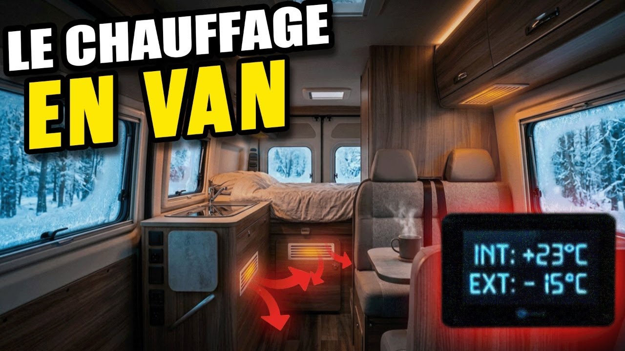 Quel chauffage pour un van aménagé en hiver ?