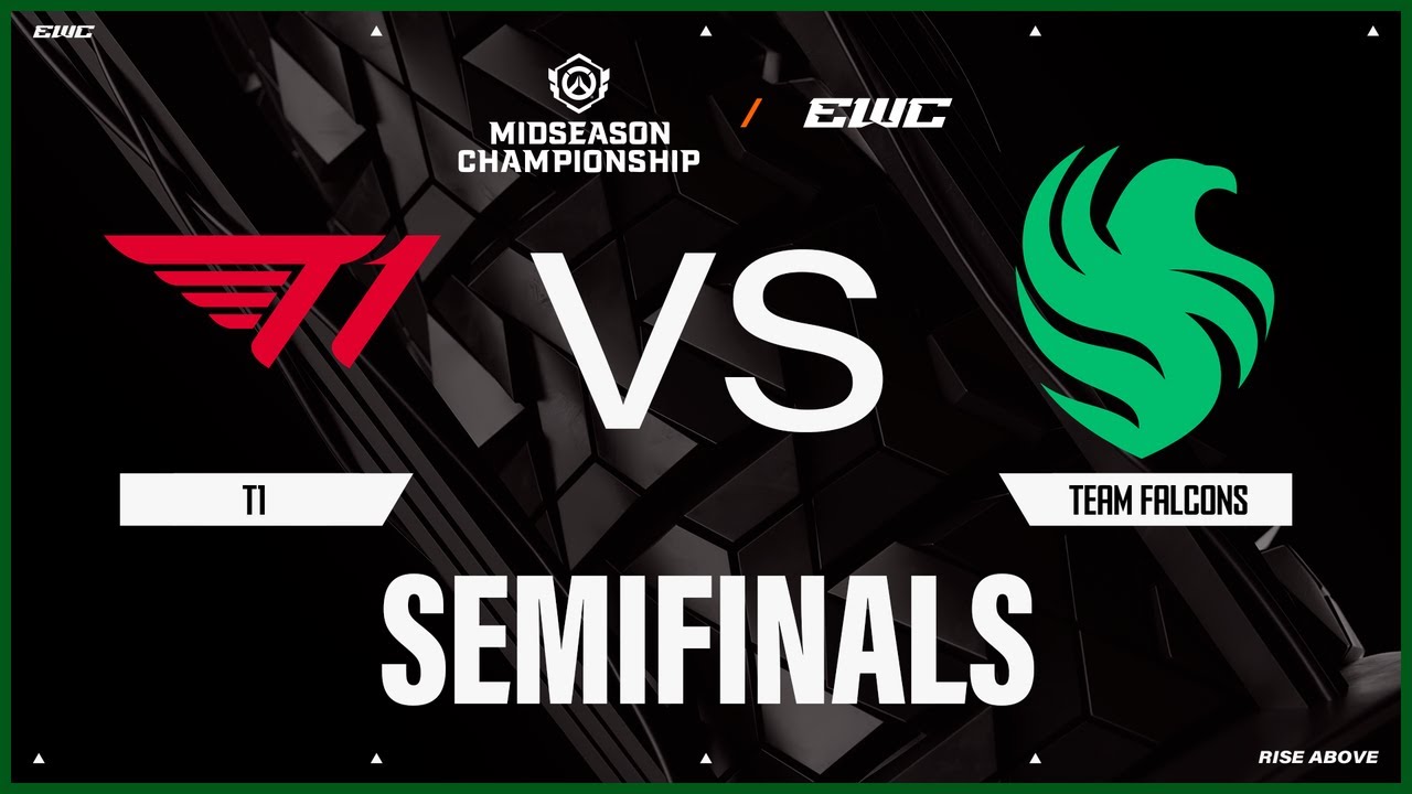 T1 vs. Team Falcons | OWCS MSC at EWC 25 - Day 4 - Semifinals