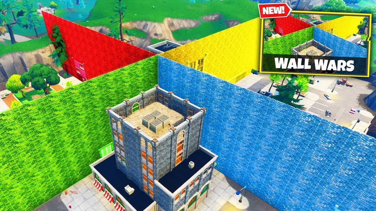 FORTNITE THE WALLS!
