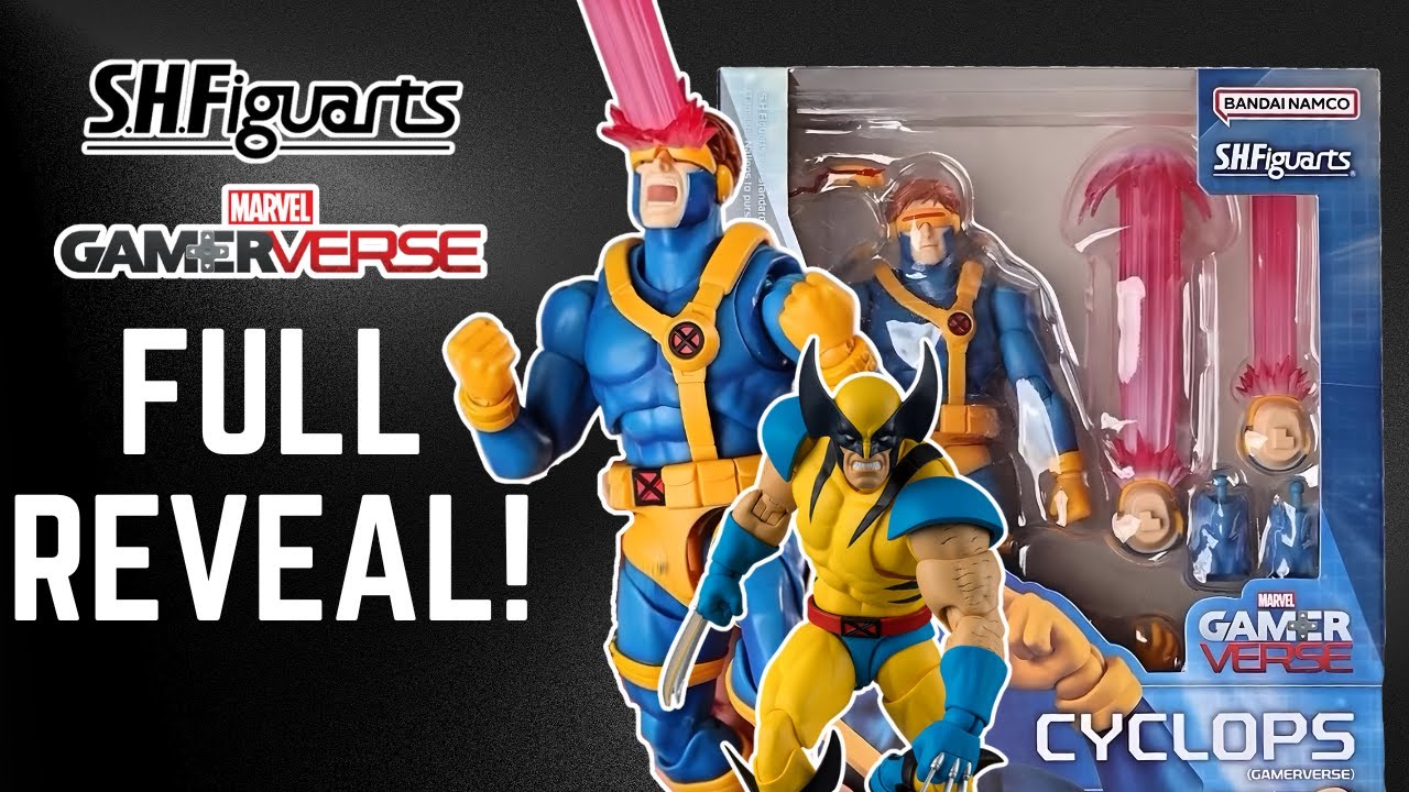 ПОЛНОЕ РАСКРЫТИЕ M.A.R.S: S.H. FIGUARTS MARVEL GAMERVERSE CYCLOPS X-MEN