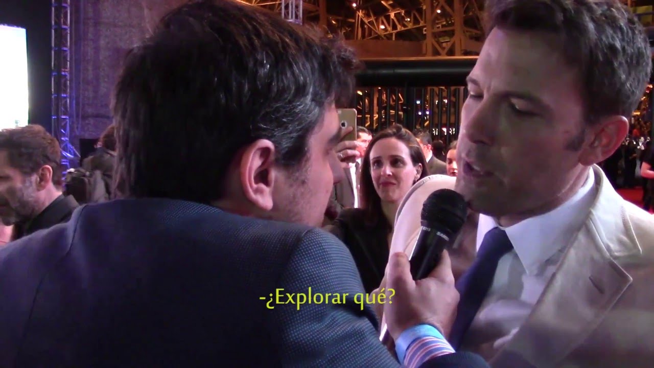 Entrevistas a los protagonistas de Batman vs Superman: el origen de la justicia