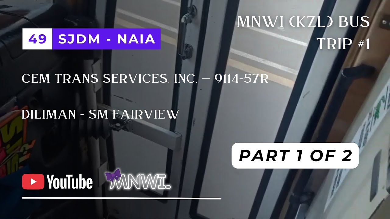 KZL Bus Ride Part 1 of 2 || Diliman - SM Fairview