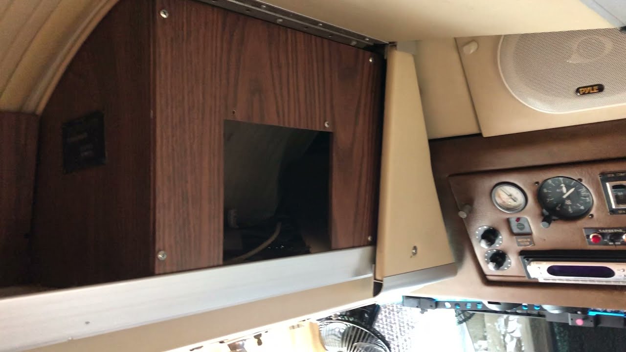 Overhead Bins In Bluebird Wanderlodge