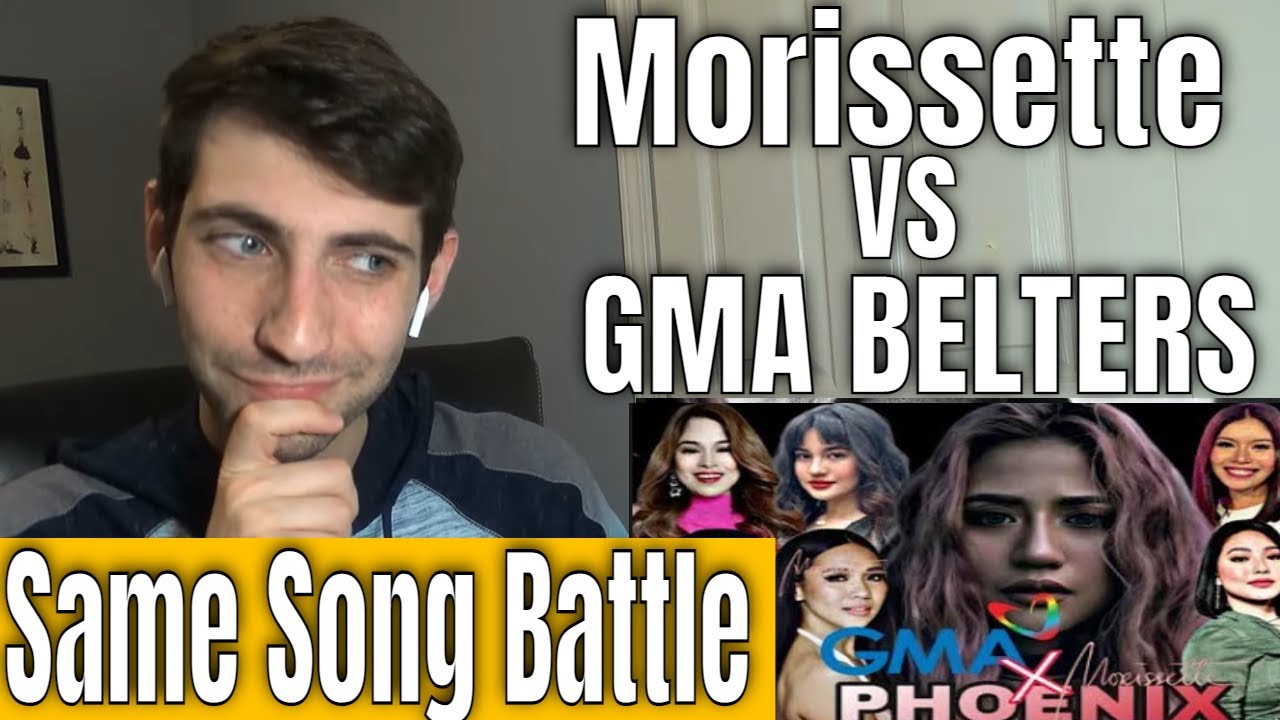 Morissette Amon VS THE ENTIRE GMA BELTERS (Same Song Battle) |  REACTION
