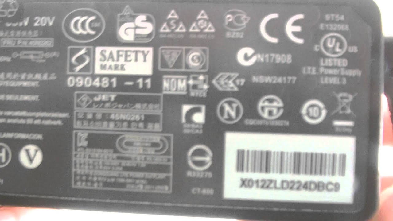 LENOVO ThinkPad X1 Carbon adapters, Laptop AC Adapter