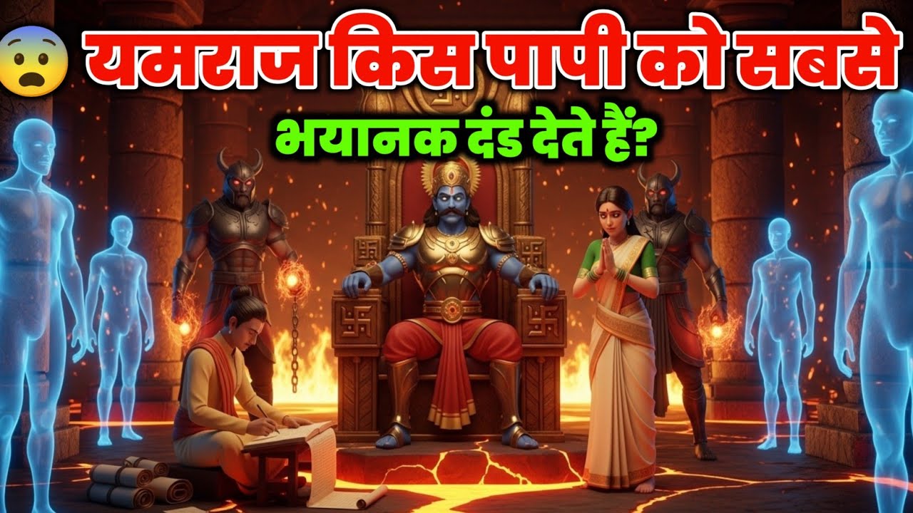 यमराज किस पाप की सबसे भयानक सज़ा देते हैं? 😨 | Garud Puran Rahasya | Yamraj Ka Nyay