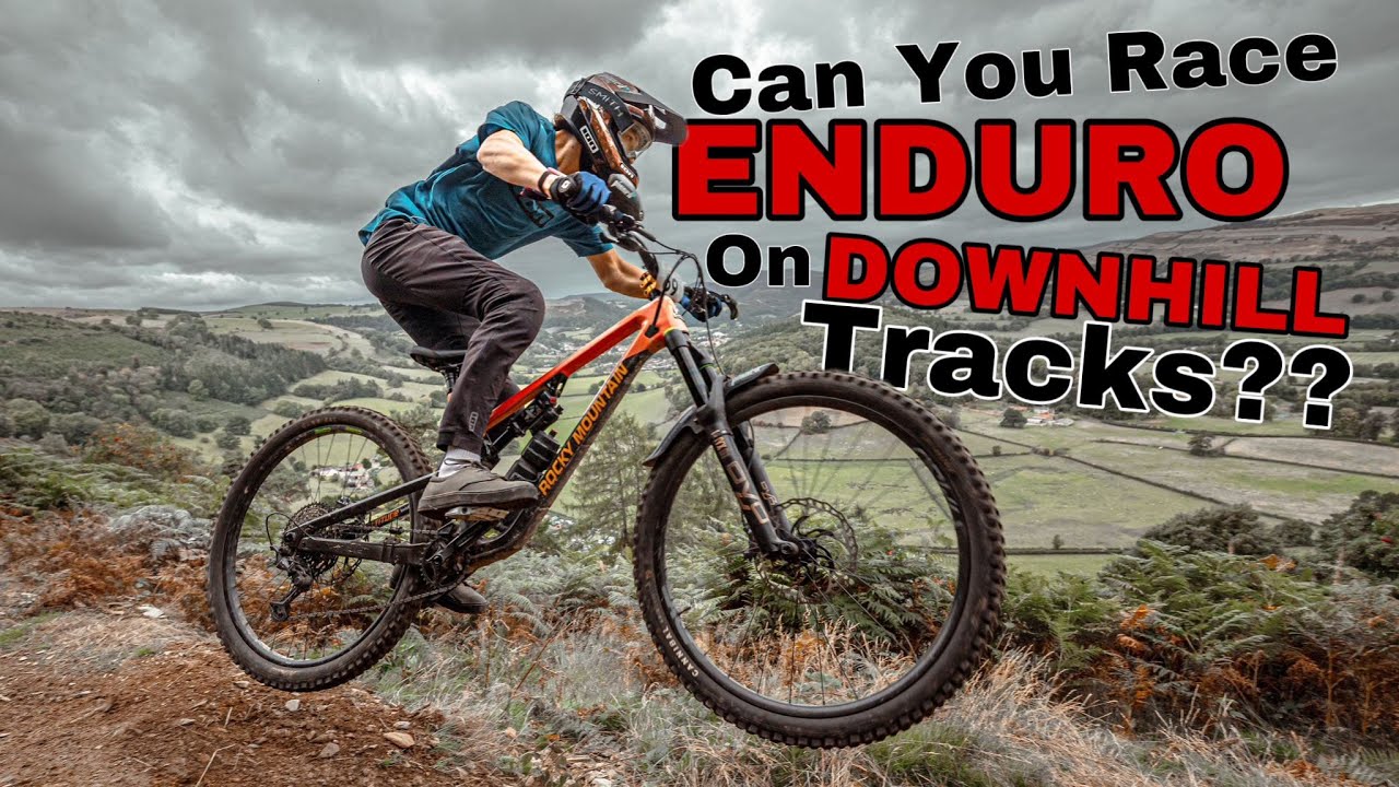 CAN YOU RACE ENDURO ON DOWNHILL TRACKS? *LLANGOLLEN*