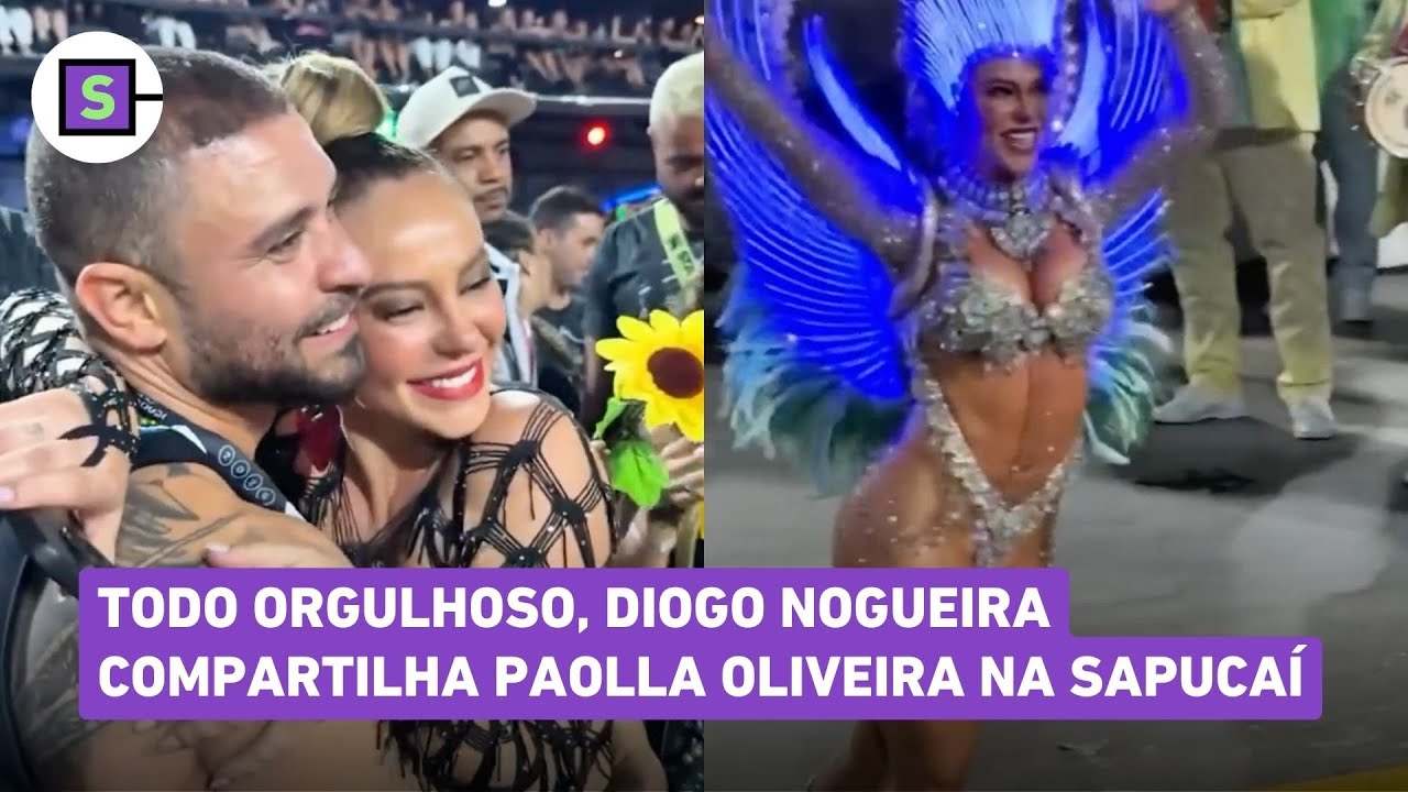 Diogo Nogueira se declara para Paolla Oliveira após despedida da rainha de bateria: 