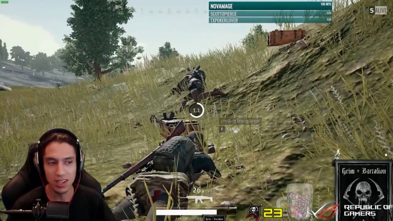 Grimmz PUBG'da Efsane Vuruşlar Yapıyor | Player Unknown's Battlegrounds