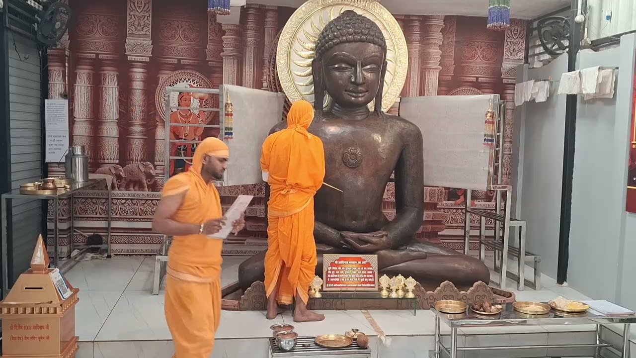 ऋषभधाम, तूमैंन जी वाले बड़े बाबा आदिनाथ (बैठादेव जी) कि शांतिधारा 29/01/2026