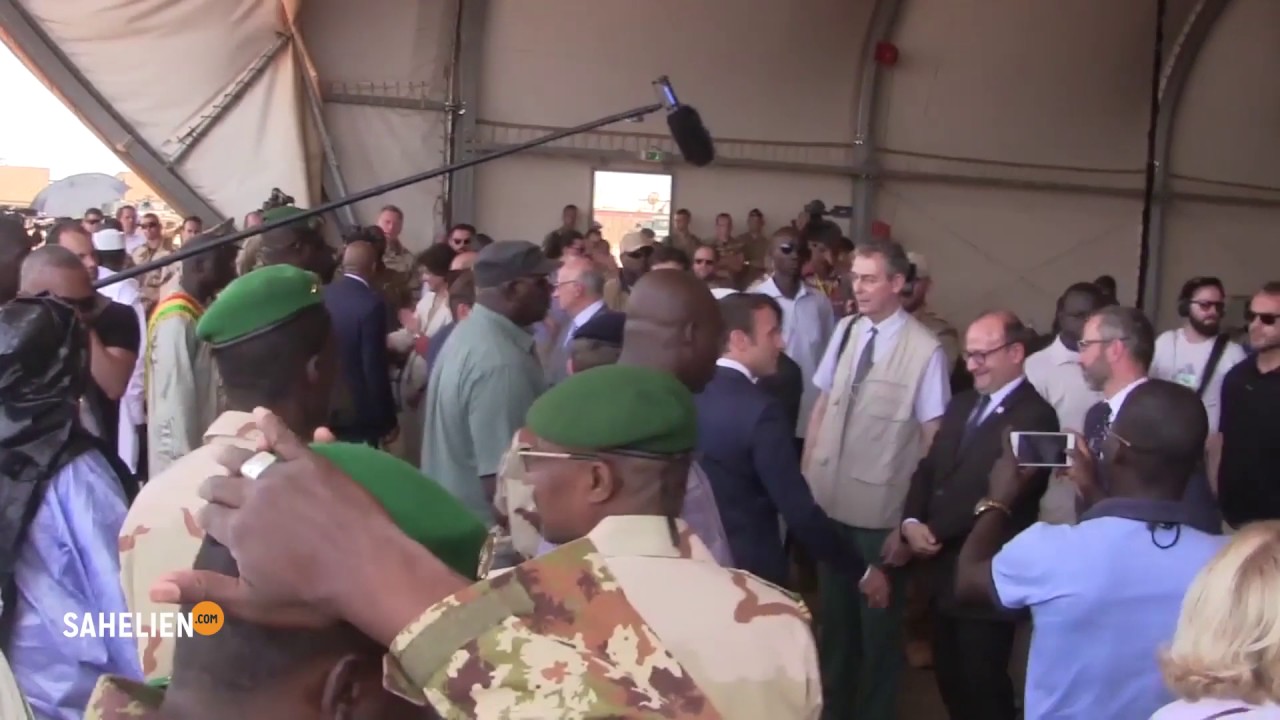 Visite d'Emmanuel Macron à Gao | Sahelien.com