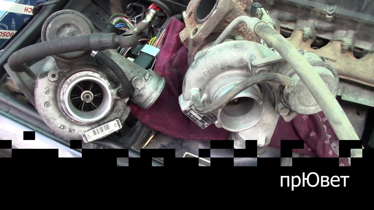 BMW E36 325TDS M51D25 Отличие турбин GARRETT