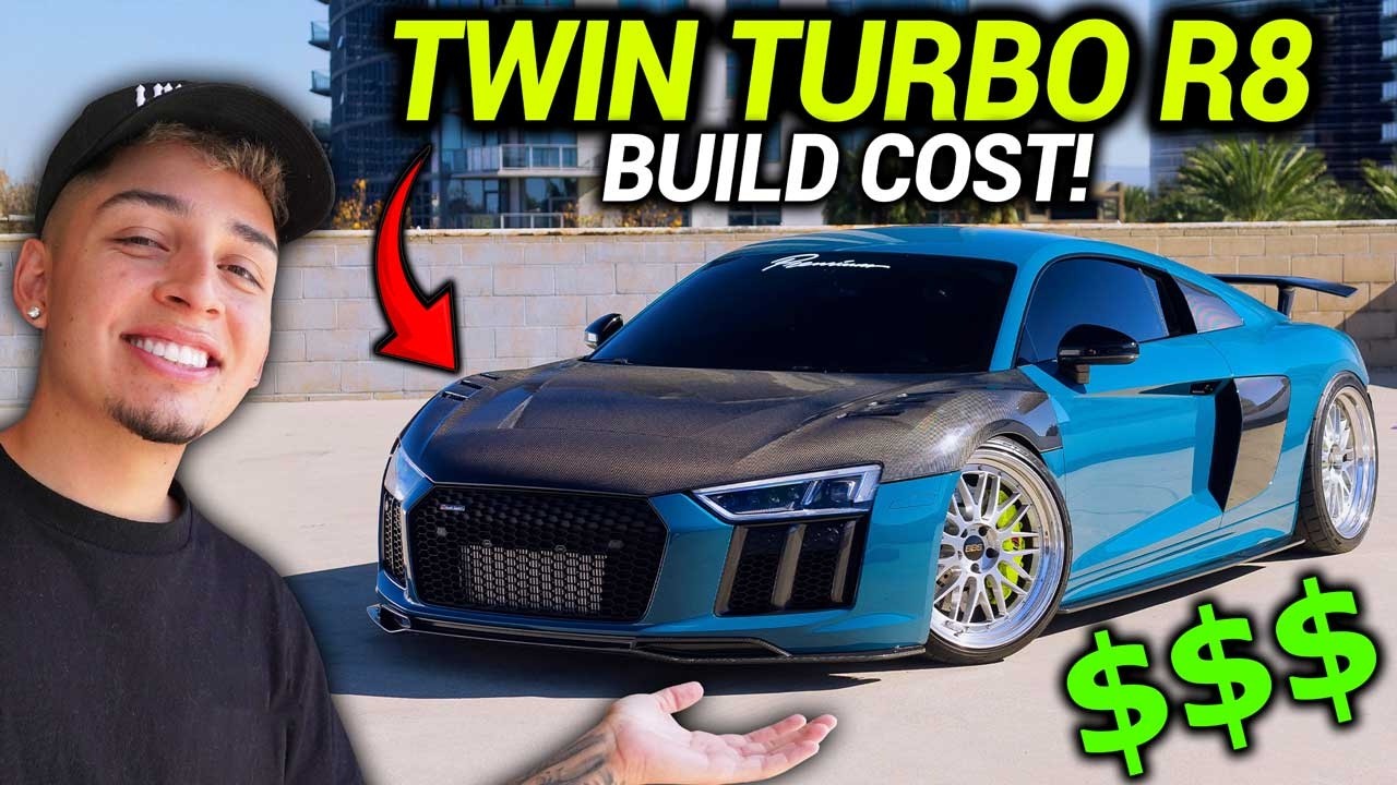 HOW MUCH MONEY IVE SPENT ON MY TWIN TURBO AUDI R8 BUILD...