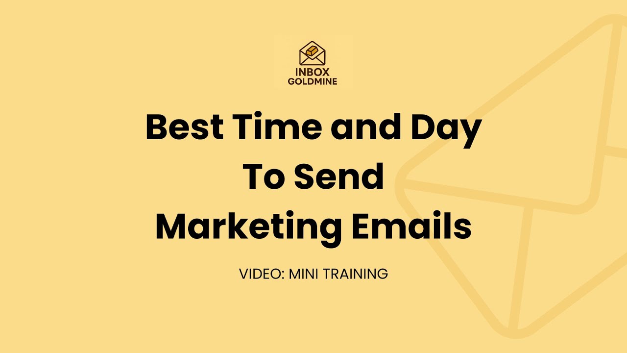 Email Marketing: What is the Best Time and Day to Send Marketing Emails?