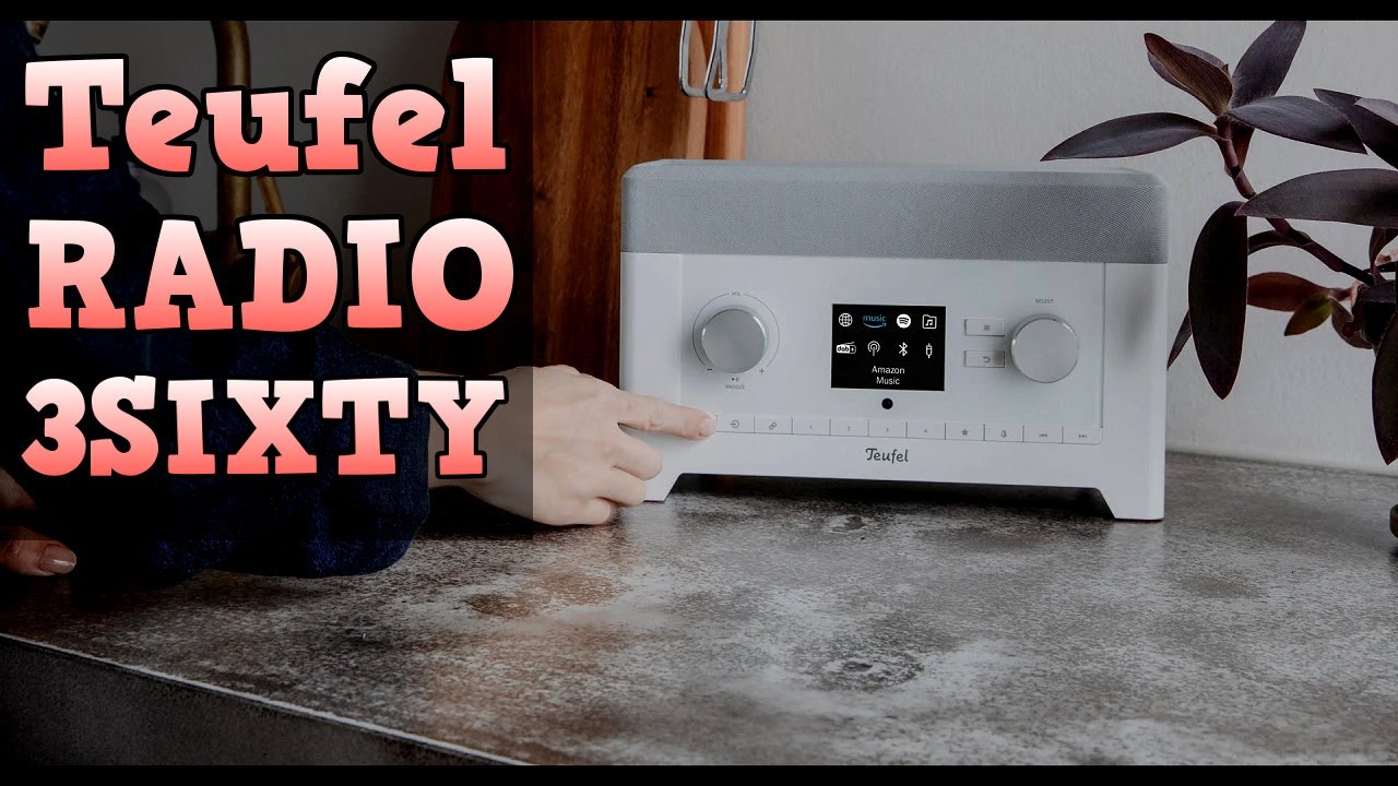 Teufel Radio 3SIXTY - świetnie wyglądający kombajn multimedialny / test, recenzja, review